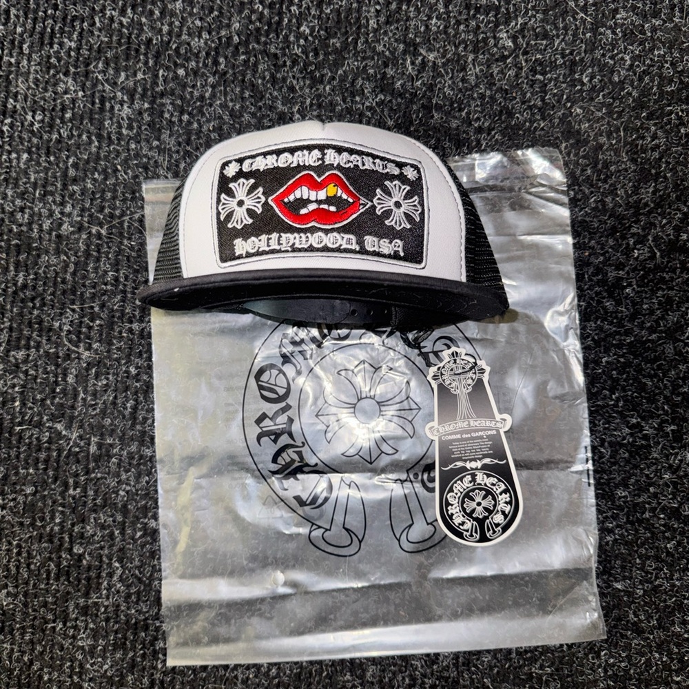Chrome Hearts Monochrome Trucker Hat
